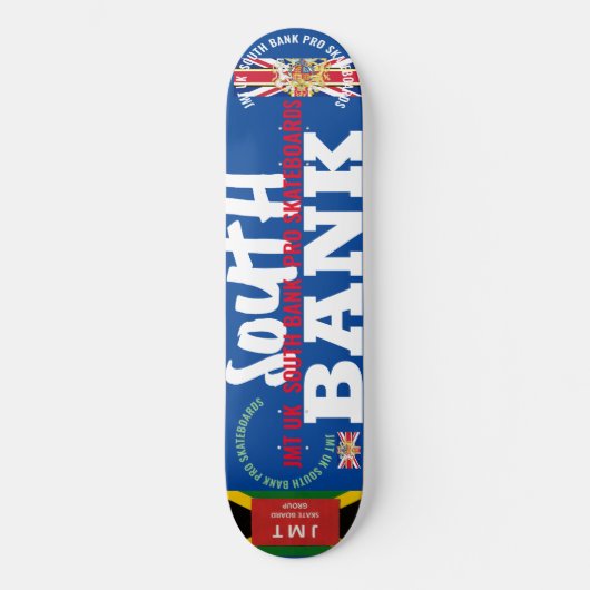 JMT UK SOUTH BANK 8 1/4" Skateboard Deck (Voorkant)