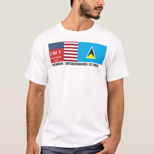 JMT USA / ST LUCIA T-shirt (Voorkant)