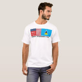 JMT USA / ST LUCIA T-shirt (Voorkant volledig)