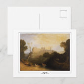 JMW Turner #10-3 - Kunstansichtkaart Briefkaart (Voorkant / Achterkant)