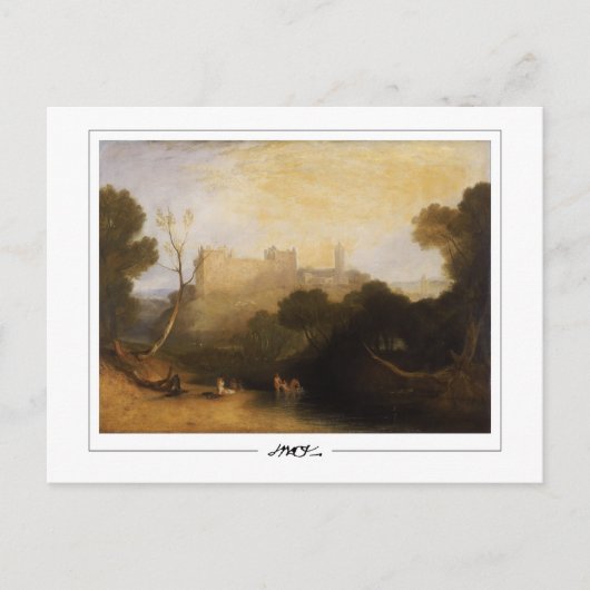 JMW Turner #10-3 - Kunstansichtkaart Briefkaart (Voorkant)