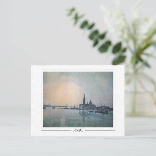 JMW Turner #117-3 - Fine Art Briefkaart (Staand voorkant)