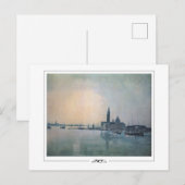 JMW Turner #117-3 - Fine Art Briefkaart (Voorkant / Achterkant)