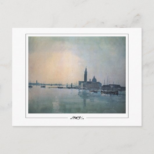 JMW Turner #117-3 - Fine Art Briefkaart (Voorkant)