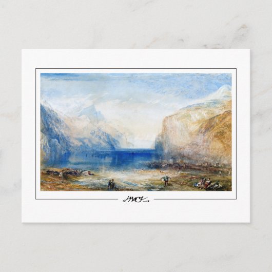 JMW Turner #12-2 - Fine Art Briefkaart (Voorkant)