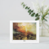 JMW Turner #133-2 - Kunstansichtkaart Briefkaart (Staand voorkant)