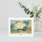 JMW Turner #141-3 - Fine Art Briefkaart (Staand voorkant)