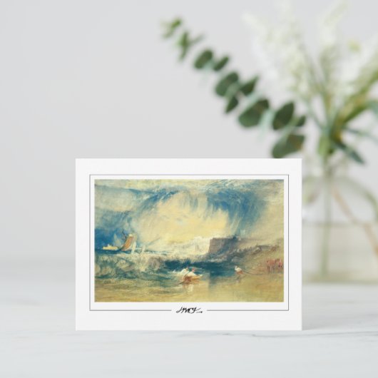 JMW Turner #141-3 - Fine Art Briefkaart (Staand voorkant)