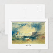 JMW Turner #141-3 - Kunstkaart Briefkaart (Voorkant / Achterkant)