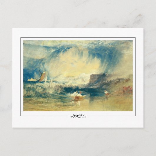 JMW Turner #141-3 - Kunstkaart Briefkaart (Voorkant)