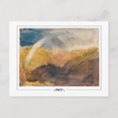 JMW Turner #14-2 - Fine Art Briefkaart (Voorkant)
