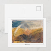 JMW Turner #14-2 - Kunstkaart Briefkaart (Voorkant / Achterkant)