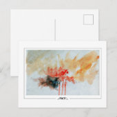 JMW Turner #151 - Kunstkaart Briefkaart (Voorkant / Achterkant)