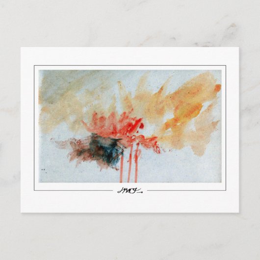 JMW Turner #151 - Kunstkaart Briefkaart (Voorkant)