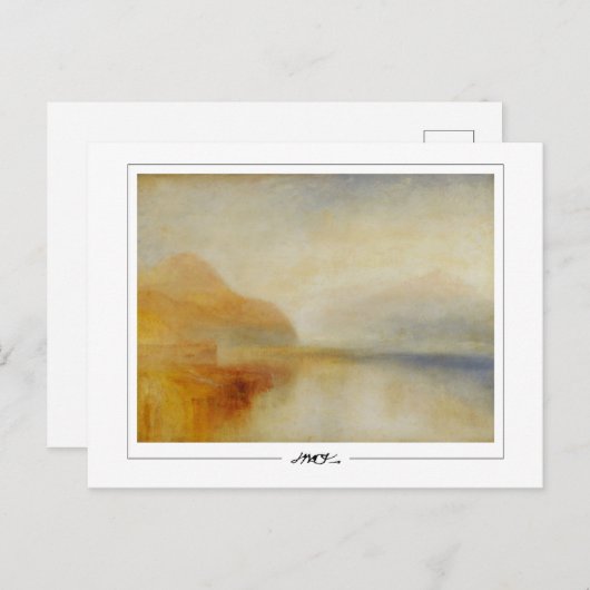 JMW Turner #15 - Fine Art Briefkaart (Voorkant / Achterkant)