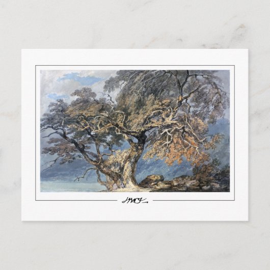 JMW Turner #17-3 - Kunstansichtkaart Briefkaart (Voorkant)