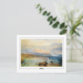 JMW Turner #18-3 - Fine Art Briefkaart (Staand voorkant)