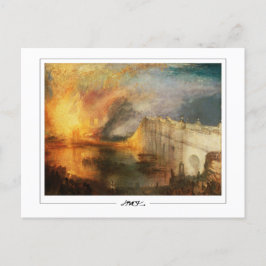JMW Turner #19-3 - Fine Art Briefkaart