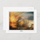 JMW Turner #19-3 - Fine Art Briefkaart (Voorkant / Achterkant)