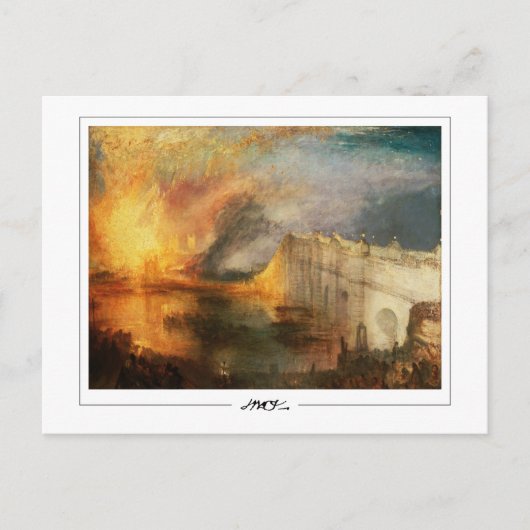 JMW Turner #19-3 - Fine Art Briefkaart (Voorkant)