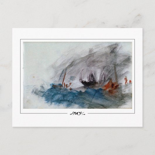 JMW Turner #230 - Kunstkaart Briefkaart (Voorkant)