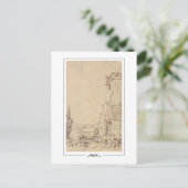 JMW Turner #233 - Kunstmatig Briefkaart (Staand voorkant)