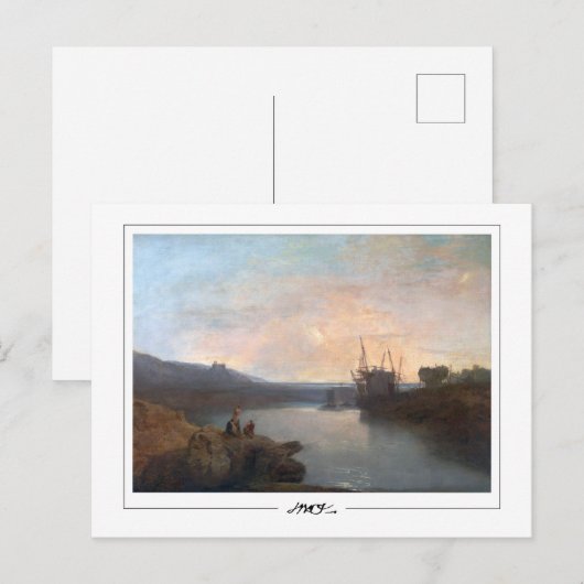 JMW Turner #23-3 - Fine Art Briefkaart (Voorkant / Achterkant)