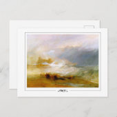 JMW Turner #24-3 - Fine Art Briefkaart (Voorkant / Achterkant)