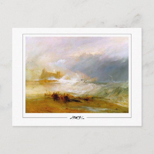 JMW Turner #24-3 - Kunstansichtkaart Briefkaart (Voorkant)
