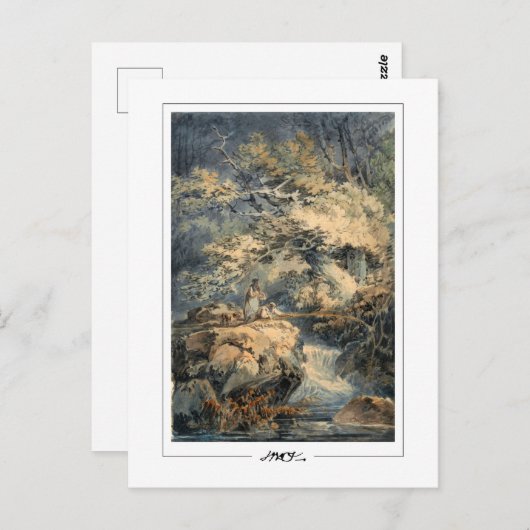 JMW Turner #251-3 - Fine Art Briefkaart (Voorkant / Achterkant)