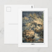 JMW Turner #251-3 - Kunstkaart Briefkaart (Voorkant / Achterkant)