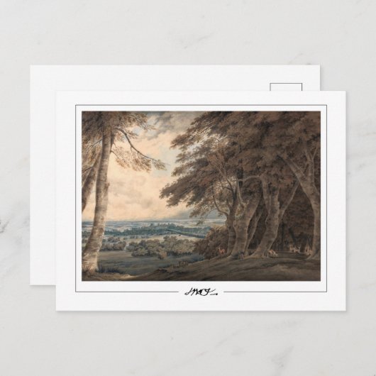 JMW Turner #26-3 - Fine Art Briefkaart (Voorkant / Achterkant)
