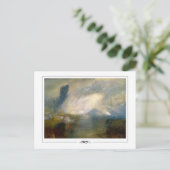 JMW Turner #283-2 - Kunstmatig Briefkaart (Staand voorkant)