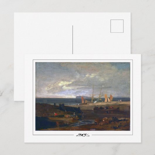 JMW Turner #29-3 - Fine Art Briefkaart (Voorkant / Achterkant)