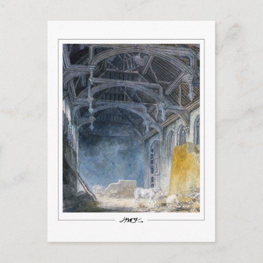 JMW Turner #2 - Kunstkaart Briefkaart (Voorkant)