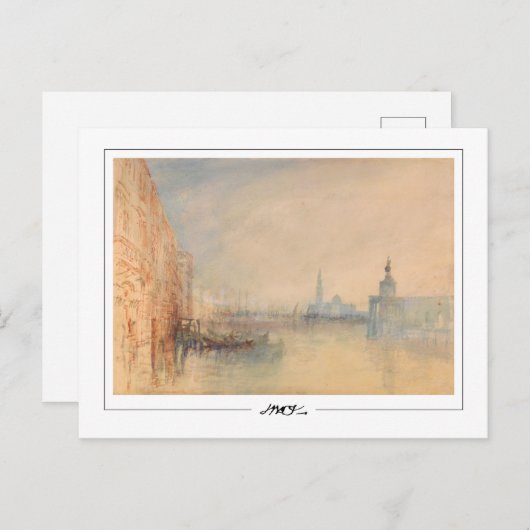 JMW Turner #33-2 - Fine Art Briefkaart (Voorkant / Achterkant)