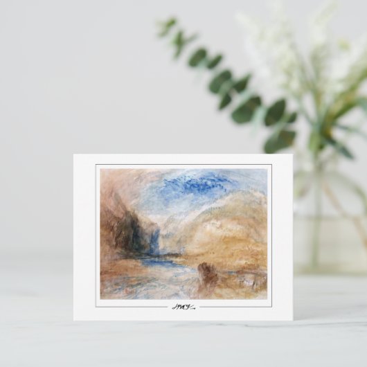 JMW Turner #362-3 - Fine Art Briefkaart (Staand voorkant)