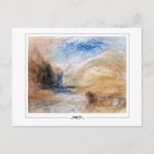 JMW Turner #362-3 - Fine Art Briefkaart (Voorkant)