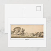 JMW Turner #365 - Kunstmatig Briefkaart (Voorkant / Achterkant)
