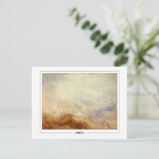 JMW Turner #36-2 - Kunstmatig Briefkaart (Staand voorkant)