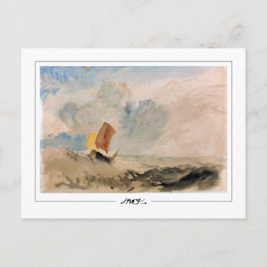 JMW Turner #393 - Kunstpostkaart Briefkaart (Voorkant)