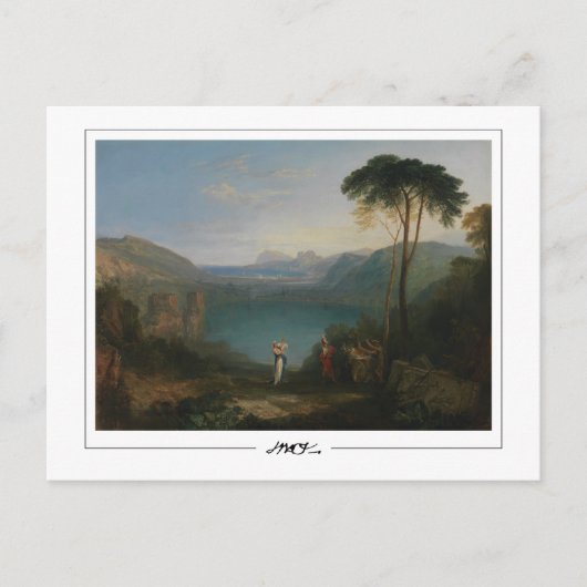 JMW Turner #39 - Kunstkaart Briefkaart (Voorkant)