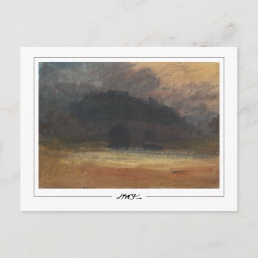 JMW Turner #41 - Kunstpostkaart Briefkaart (Voorkant)