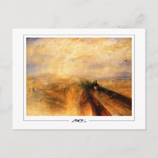 JMW Turner #469-3 - Fine Art Briefkaart (Voorkant)