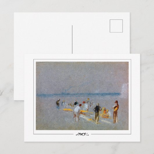 JMW Turner #46 - Fine Art Briefkaart (Voorkant / Achterkant)