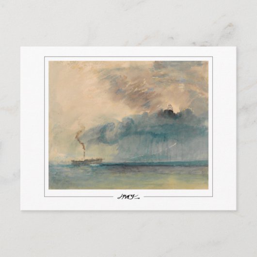 JMW Turner #488 - Kunstmatig Briefkaart (Voorkant)