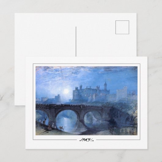 JMW Turner #48 - Fine Art Briefkaart (Voorkant / Achterkant)