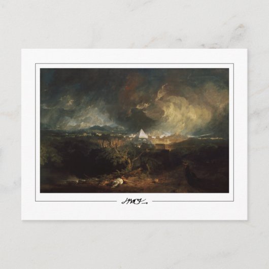JMW Turner #7-2 - Fine Art Briefkaart (Voorkant)