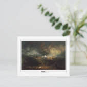JMW Turner #7-2 - Kunstansichtkaart Briefkaart (Staand voorkant)