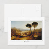 JMW Turner #8-3 - Fine Art Briefkaart (Voorkant / Achterkant)